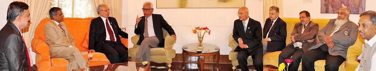 ICAR Scientists interact with Governor